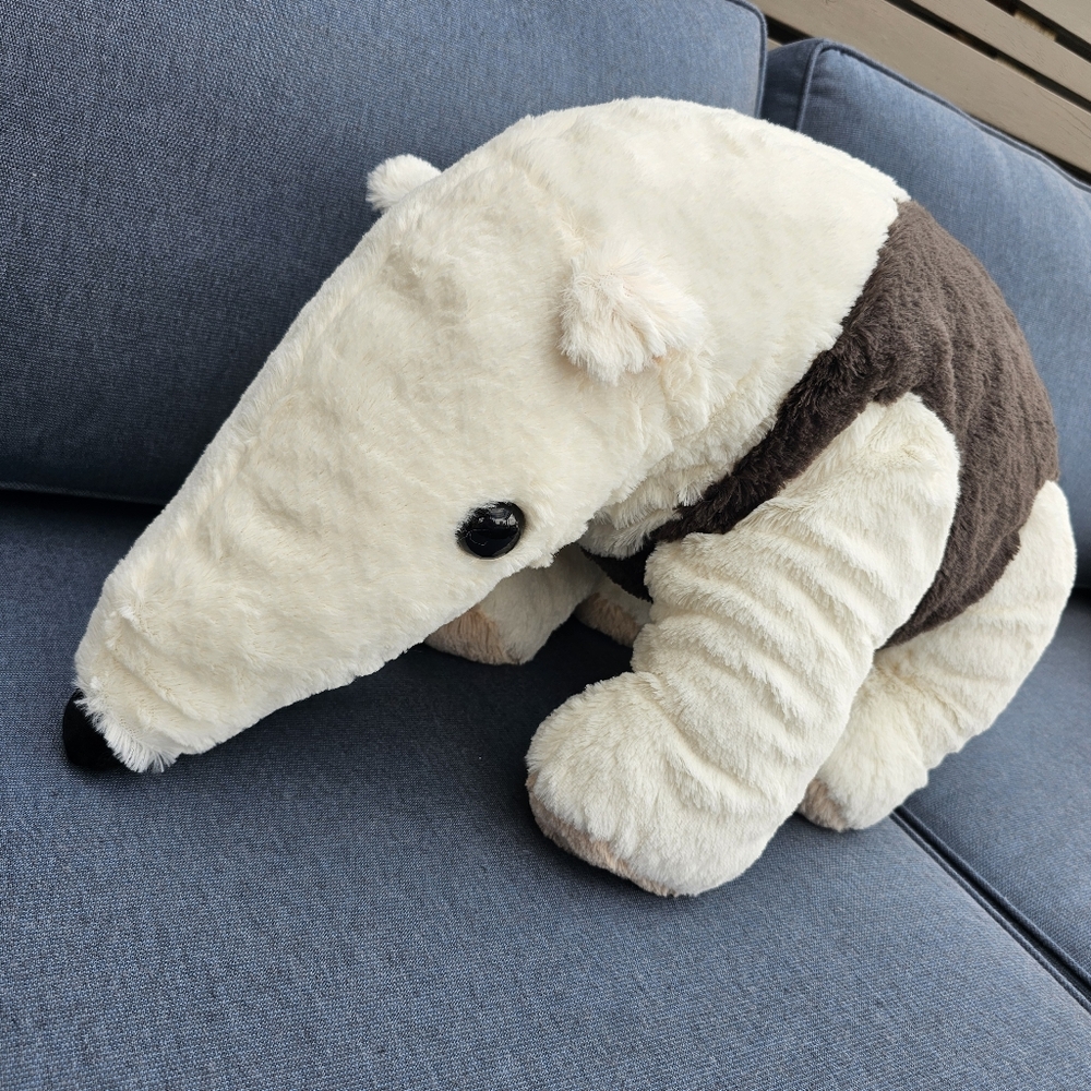 Amuse - Kuttari Kawaii Anteater XL Plush (Dark Brown)